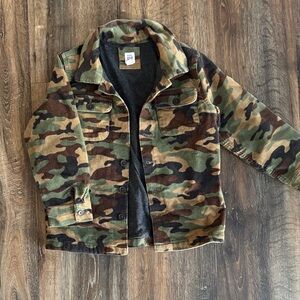 Gap Kids Corduroy Camouflage Jacket